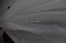 70 Grams Self Jacquard Multiple Lines on Dyeable Viscose Silk Fabric 44inch